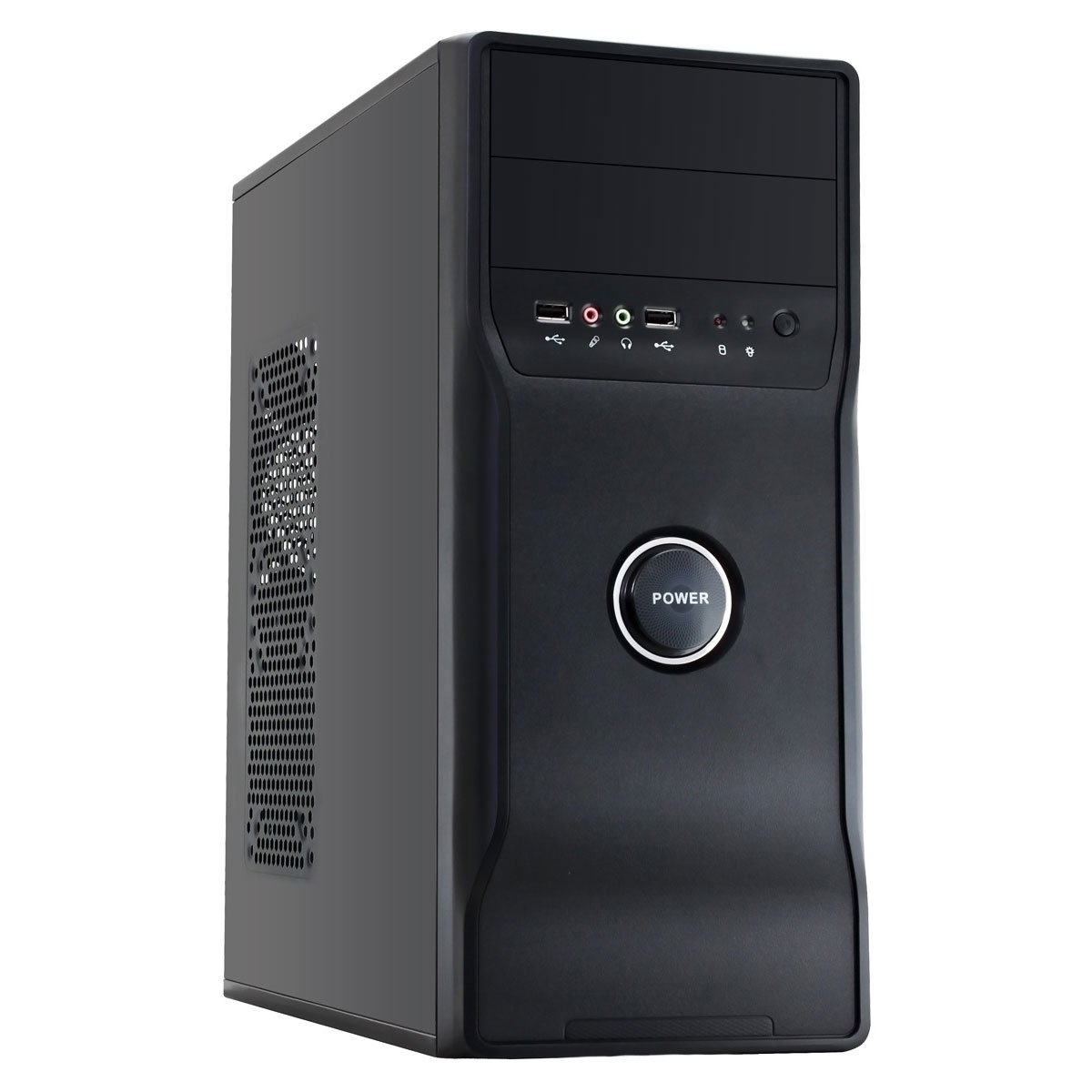 CiT 1021 PC Case with fitted 500W PSU ATX LN59738 | SCAN UK