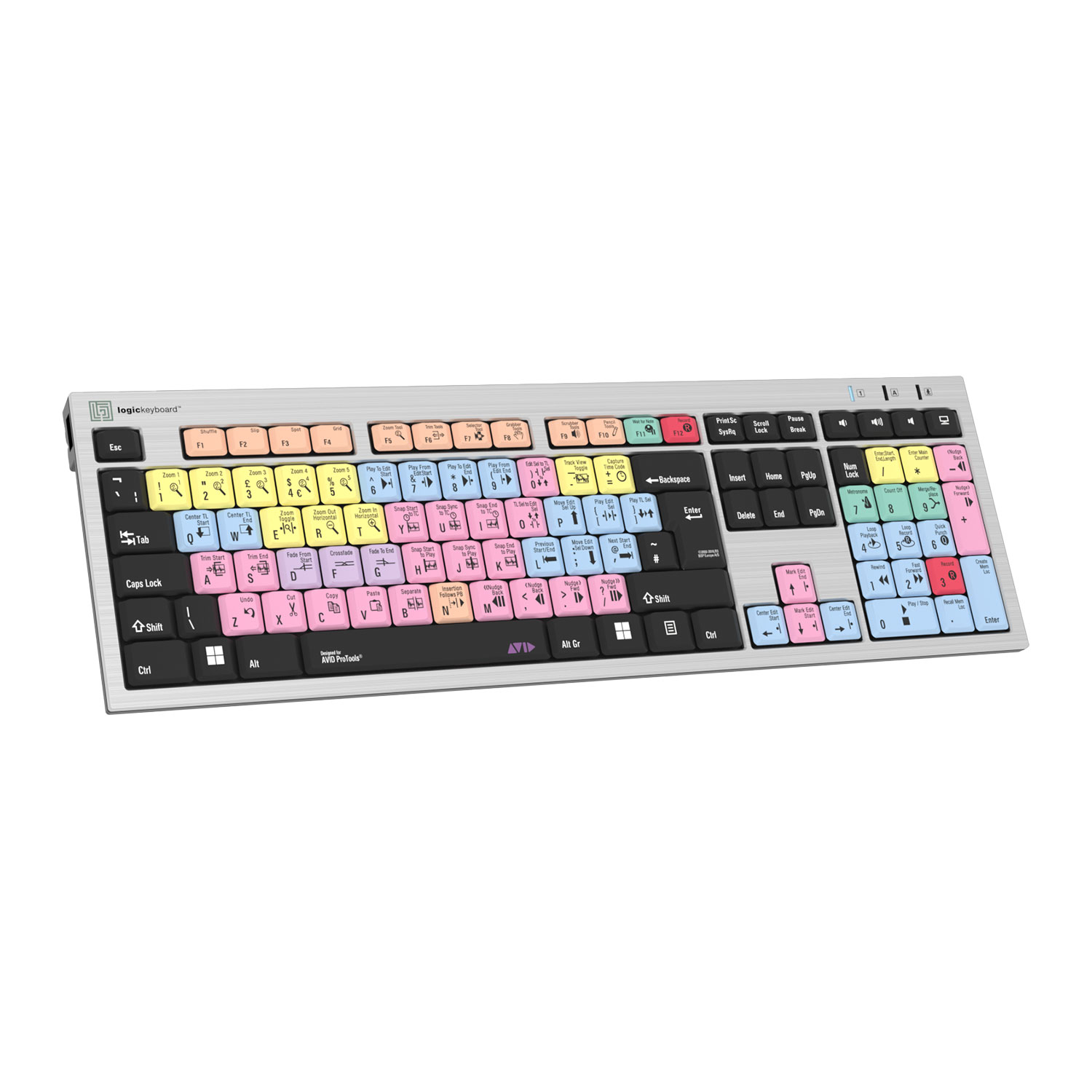 Avid Pro Tools PC Slim Keyboard LN64046 - LKB-PT-AJPU-UK | SCAN UK