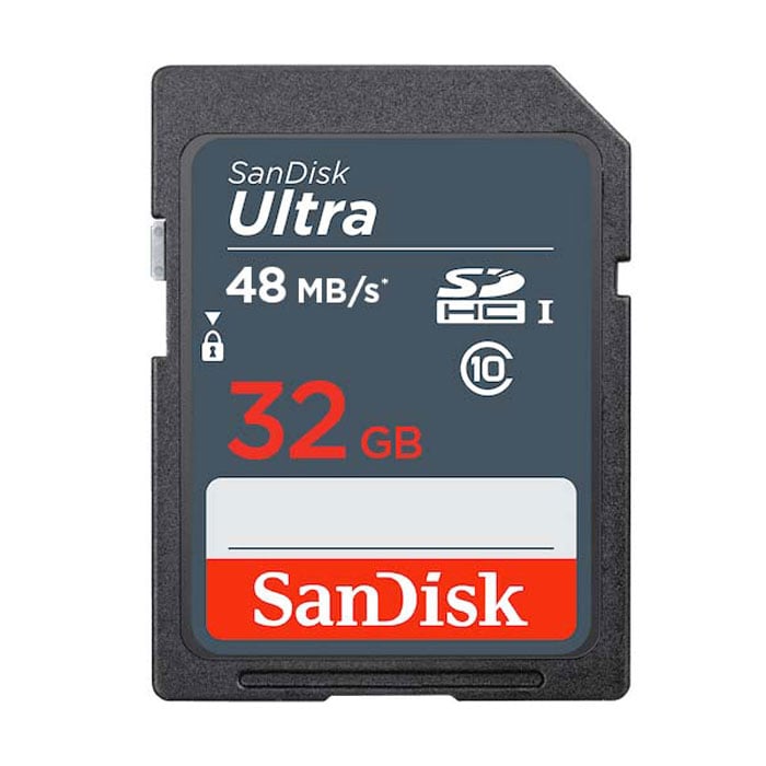 32GB SD High Speed Card from Sandisk SDSDUNB-032G-GN3IN LN68064 | SCAN UK