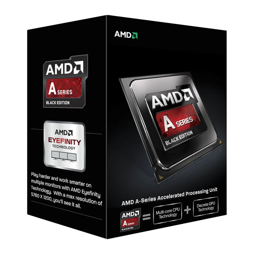 A8 7670K BLACK Edition Quad Core AMD CPU with 95w Quiet Cooler LN70151 ...