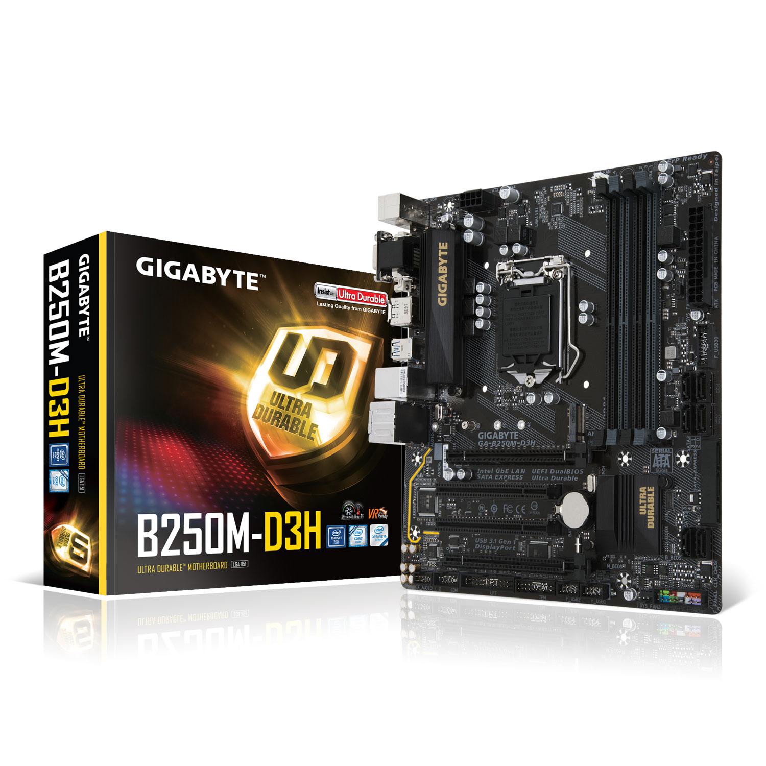 Gigabyte b250m d3h совместимость