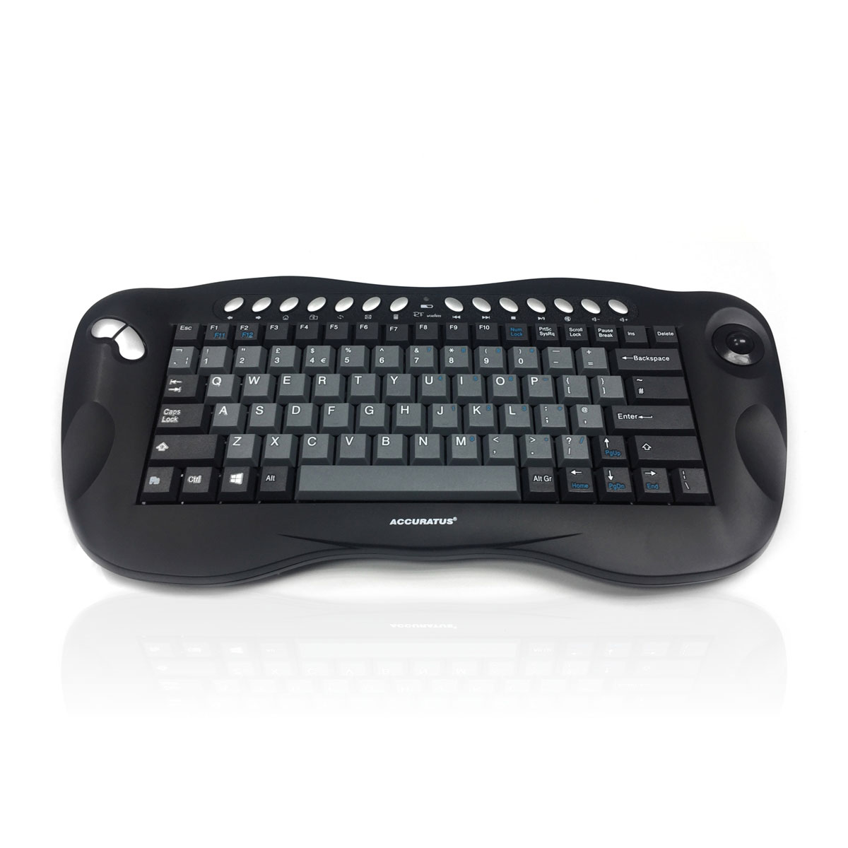 Toughball 2 Accuratus Wireless Mini Keyboard with Trackball LN79005 ...