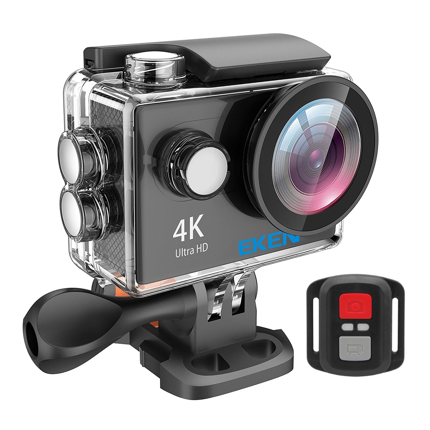 H9R EKEN 4K Waterproof Action Camera with UHD WiFi/Remote 2" Screen