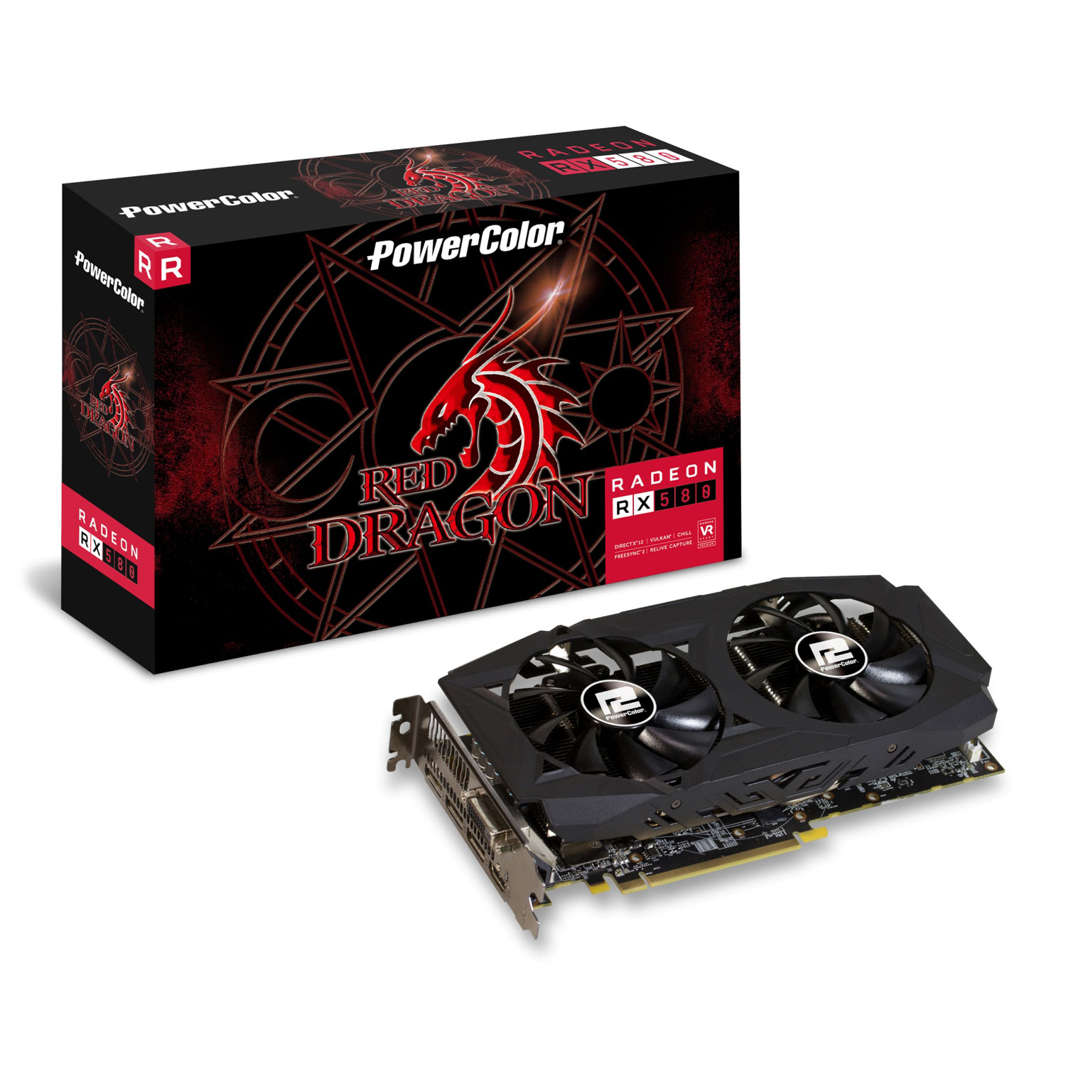 Powercolor rx 580 red dragon обзор