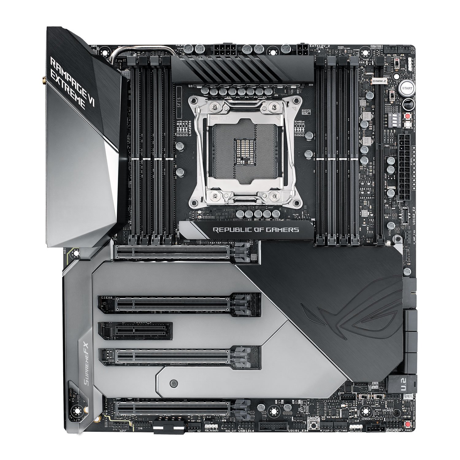 ASUS ROG RAMPAGE VI EXTREME Motherboard Socket 2066 X299 DDR4 E ATX