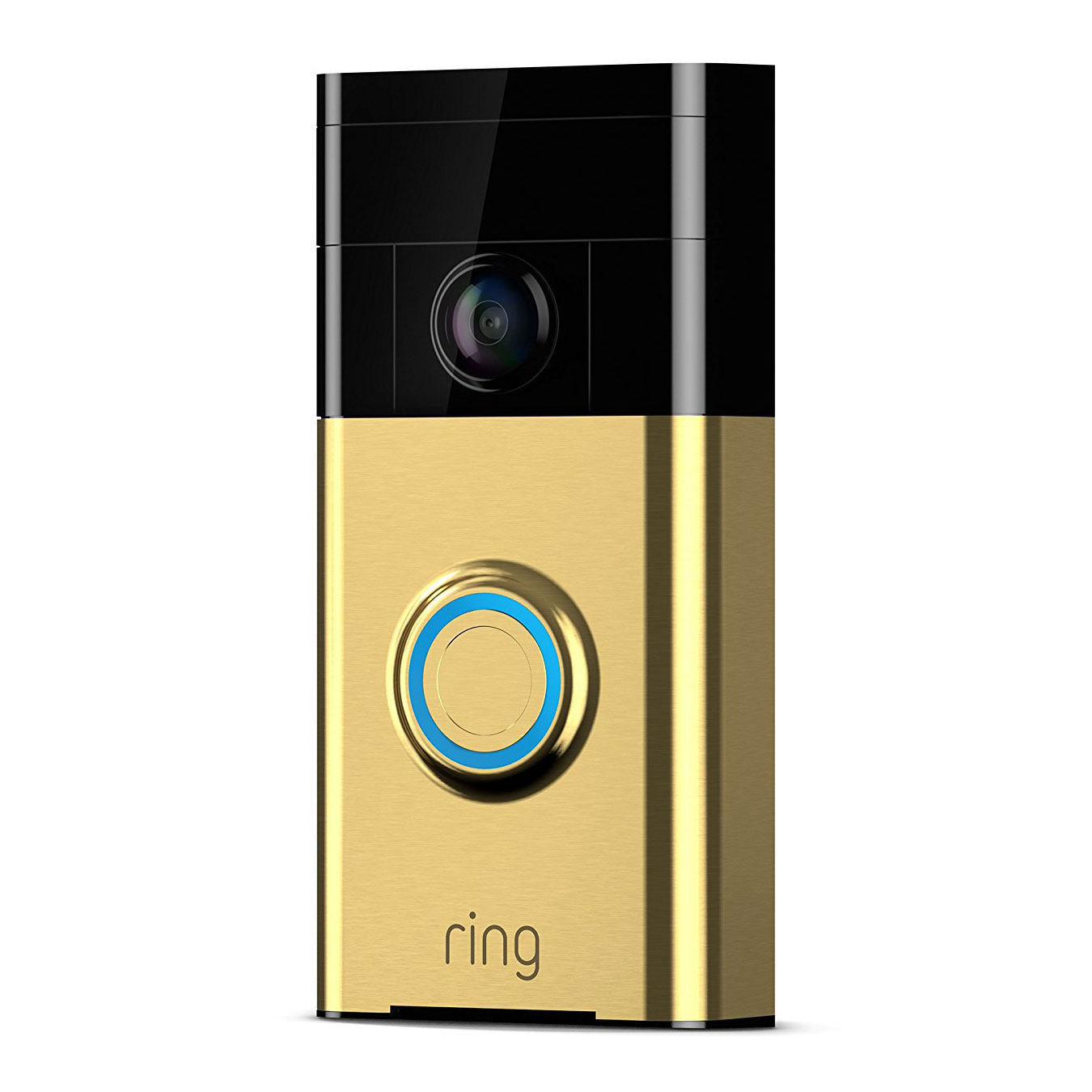 Ring Smart Polished Brass HD Video Home Doorbell LN85680 - 8VR1S5-PEU0 ...