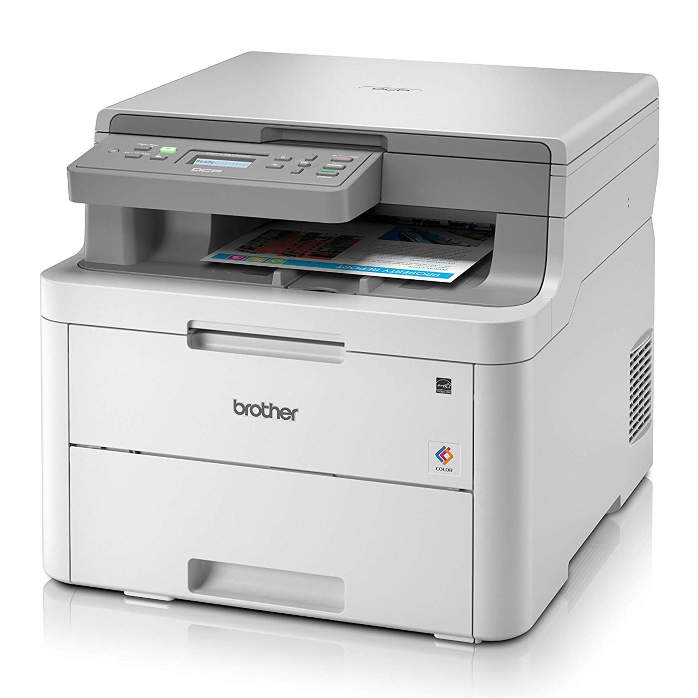 Brother Colour Laser Led 3 In 1 Laser Printer Copier Scanner Ln99521 Dcpl3510cdwzu1 Scan Uk 8712