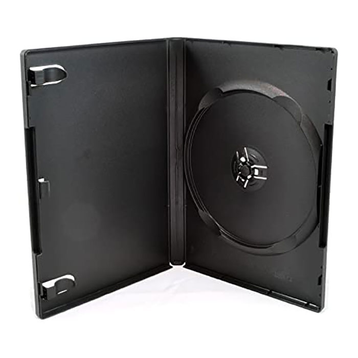 FLEXBOX 14mm Single Premium DVD Case 50 Pack - Black LN113171 - FLEXBOX ...