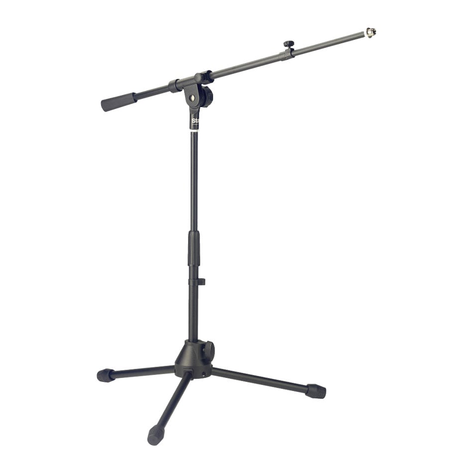 Stagg - MIS-2004BK Low Profile Microphone Stand With Telescopic Boom ...