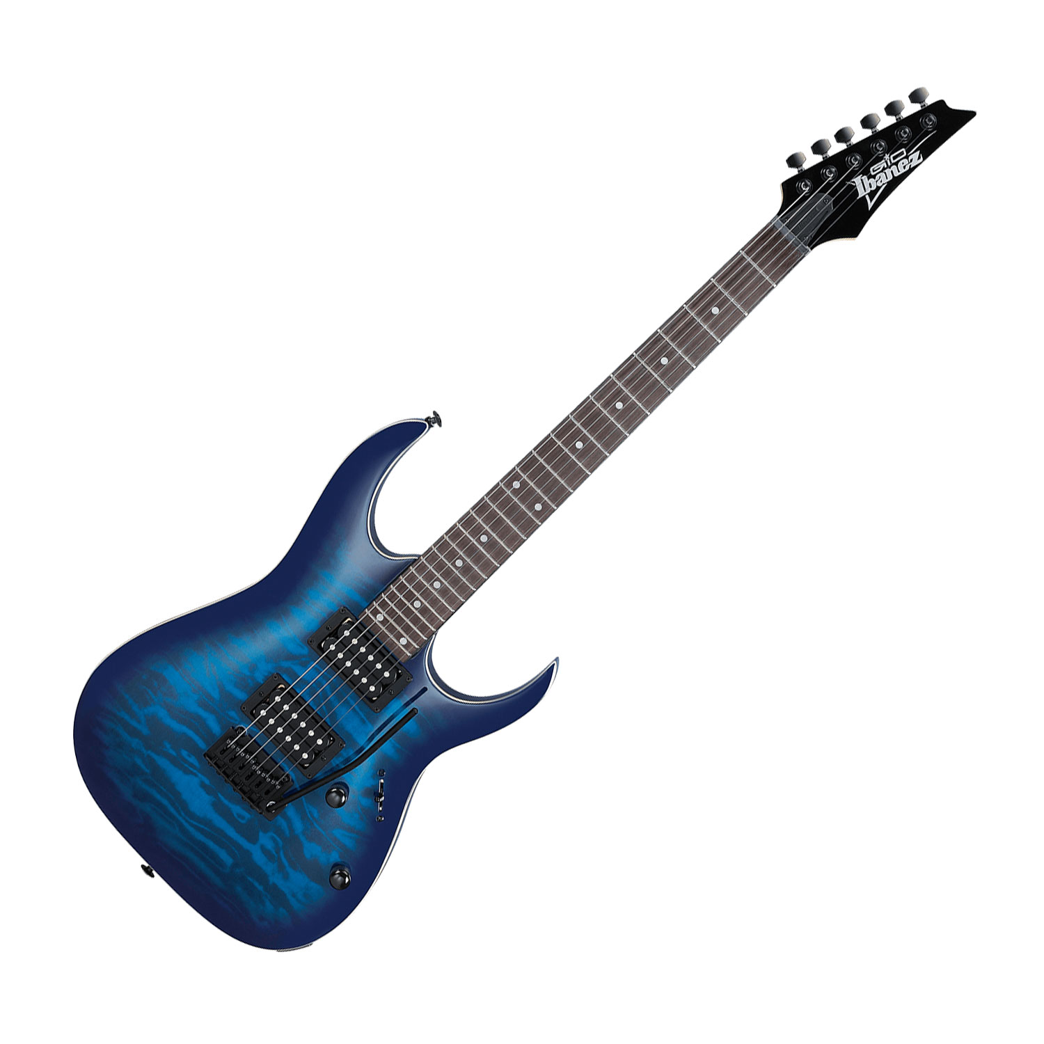 Ibanez GRGA120QA-TBB Transparent Blue Burst LN134978 | SCAN UK