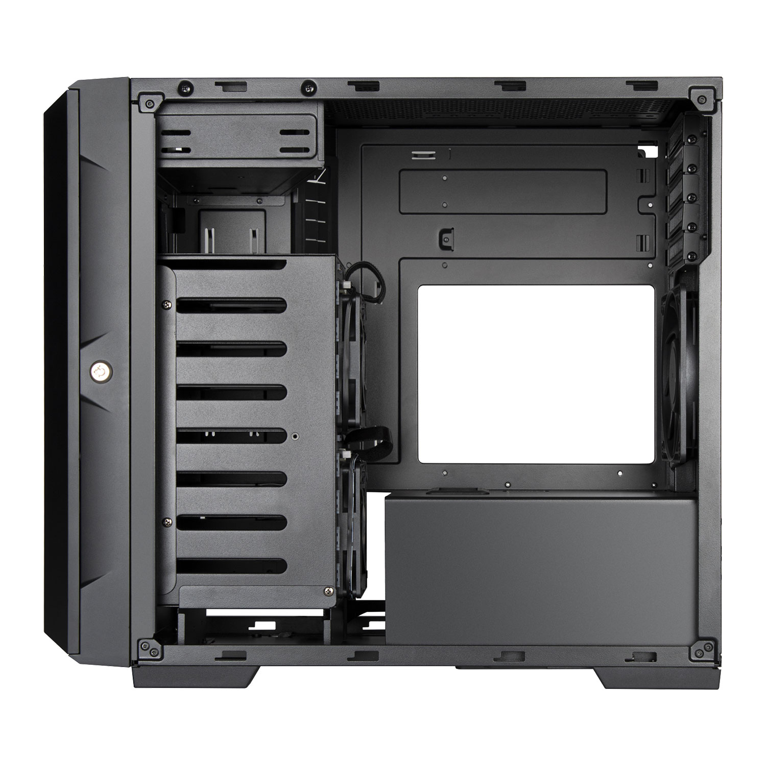 Silverstone Cs Bay Hot Swappable Micro Atx Nas Chassis Ln