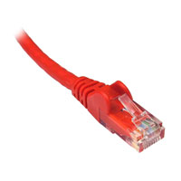 Xclio CAT6A 0.5M Snagless Moulded Gigabit Ethernet Cable RJ45 Red
