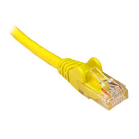 3mtr Scan Yellow CAT 6A S/FTP LSOH Snagless Moulded Patch Lead