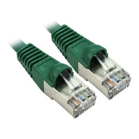 Scan 0.25cm Cat6a LSZH RJ45 Green Moulded Snagless Ethernet Cable