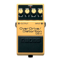 BOSS - 'OS-2' OverDrive/Distortion Guitar Pedal