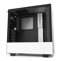 NZXT White H510 Mid Tower with Tempered Glass Window Enthusiast PC Gaming Case