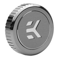 EK-Quantum Torque Black Nickel G1/4 Water Cooling Plug with Badge