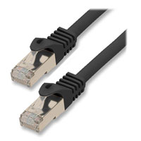 Xclio 1M CAT8.1 Ethernet Network Cable Black