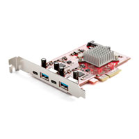 StarTech.com PEXUSB312A2C2V 4 Port PCIe 4.0 USB 3.2 Gen2 Card
