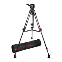 Cartoni Focus 8 Red Lock Mid Level Tripod Kit