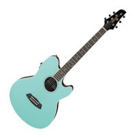 (B-Stock) Ibanez TALMAN ELECTRO ACOUSTIC, Spruce Top,  Sea Foam Green