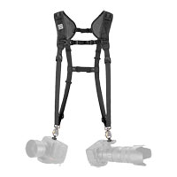 BlackRapid Double Breathe Slim Camera Harness (Black)