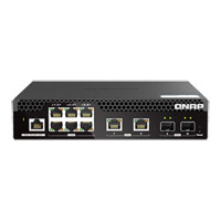 QNAP 10-Port Layer 2 Web Managed Half-Width Rackmount PoE++ Switch for SMB Network Deployment