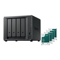 Synology 4 Bay DS423+ Desktop NAS Unit with 4x 4TB Synology HAT3300 HDD