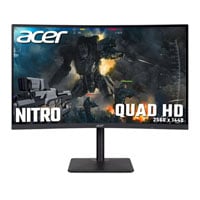 Acer Nitro 27" WQHD 240Hz FreeSync Premium HDR Curved Refurbished Gaming Monitor