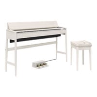 Roland KF-10 88-Key High-End Home Piano (Sheer White)