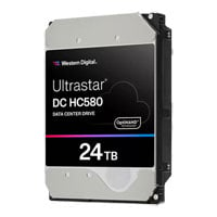 WD Ultrastar DC HC580 SE NP3 24TB 3.5" SATA Hard Disk Drive 7200rpm