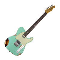 Fender Custom Shop LTD Edition '60 Telecaster Custom Heavy Relic, Aged Seafoam Green Over 3 Colour S