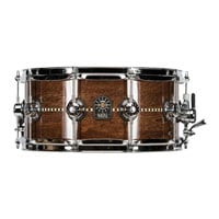 Natal 14" x 6.5” Café Racer Tulipwood Snare Drum Gloss with Inlay