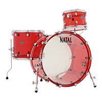 Natal Arcadia Acrylic Shell Pack 12,16,22 - Transparent Red