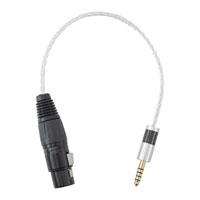 4.4mm to 4-pin XLR Female - Silver Plated - 20cm -