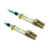 0.5m LC UPC to LC UPC OM3 Multimode Fibre Optic Cable
