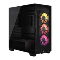 CORSAIR iCUE LINK 3500X RGB Tempered Glass Mid-Tower PC Case Black