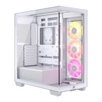 CORSAIR iCUE LINK 3500X RGB Tempered Glass Mid-Tower PC Case White