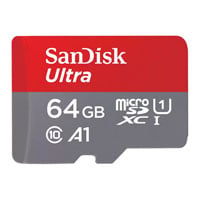 SanDisk Ultra 64GB UHS A1 Performance Micro SDXC Memory Card SD Adapter Included