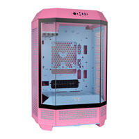 Thermaltake The Tower 300 Bubble Pink Micro Tower Tempered Glass PC Gaming Case