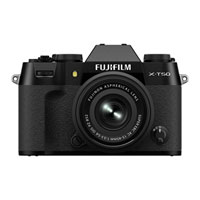 Fujifilm X-T50 Camera with XC15-45mm F3.5-5.6 OIS PZ (Black)