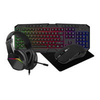 CiT Raptor 4 in 1 RGB Combo Kit Keyboard, Mouse, Pad & Headset