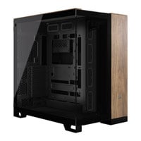 Corsair 6500X Black/Walnut Dual Chamber Tempered Glass Mid Tower PC Case