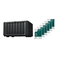 Synology DS1621+ Desktop NAS with 6x 12TB Synology HAT3310 HDD
