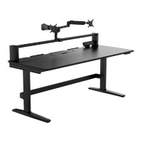 Corsair Platform:6 Elevate Desk (Black) Adjustable-Height