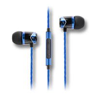 SoundMAGIC E10C In Ear Earphones with Mic Black and Blue