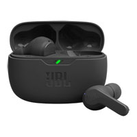 JBL Vibe Beam True Wireless Black Bluetooth Earbuds + Charging Case