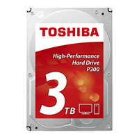 Toshiba P300 3.5" 3TB SATA III Desktop Open Box HDD/Hard Drive 7200rpm