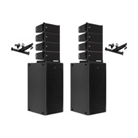 RCF HDL 6-A Active 2-Way Line Array Module  x8 + RCF 8008-AS