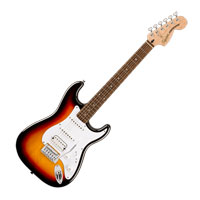 Squier Affinity Strat Junior HSS 3-Colour Sunburst